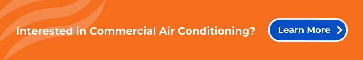 Commercial Air Conditioning call to action banner